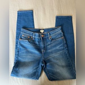 JCrew Skinny Jeans Medium Blue EUC size 26